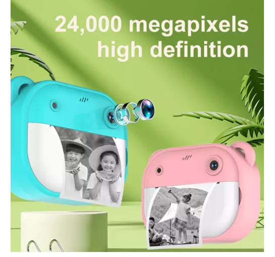 3 Cámara Digital Fotográfica Videos Hd Para Niños Instantanea